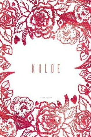 Cover of Khloe. Dotted Notebook