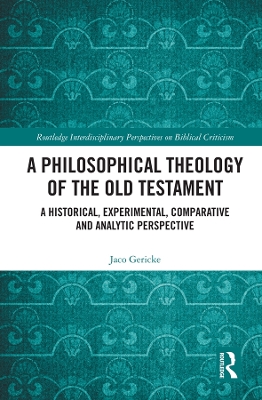 Book cover for A Philosophical Theology of the Old Testament