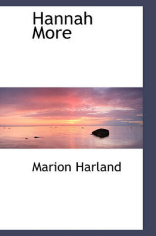 Cover of Hannah More