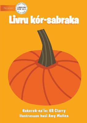 Book cover for The Orange Book - Livru kór-sabraka