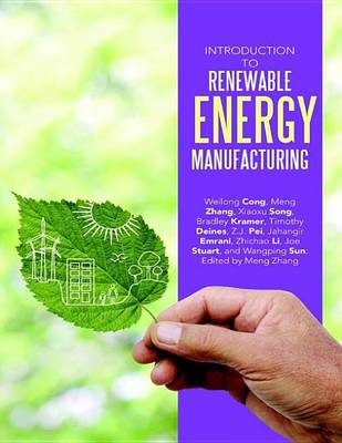 Book cover for Introduction to Renewable Energy Manufacturing