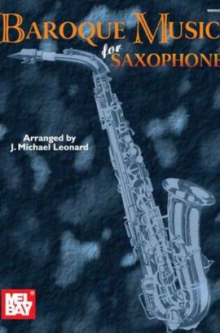 Cover of Baroque Music for Saxophone