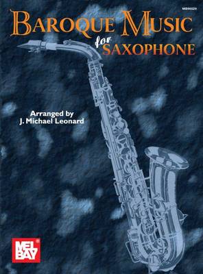 Book cover for Baroque Music for Saxophone