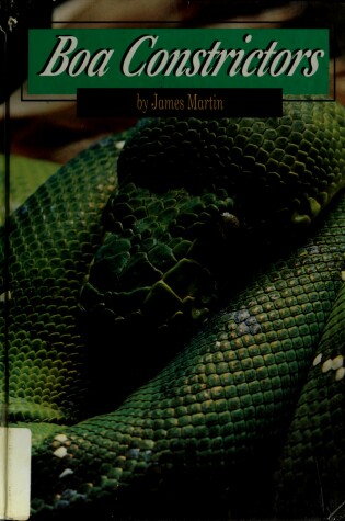 Cover of Boa Constrictors