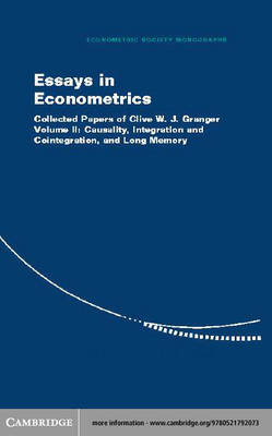 Cover of Essays in Econometrics: Volume 2, Causality, Integration and Cointegration, and Long Memory