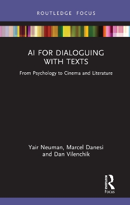 Book cover for AI for Dialoguing with Texts