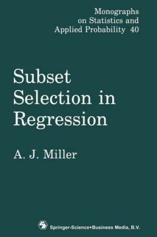 Cover of Subset Selection in Regression