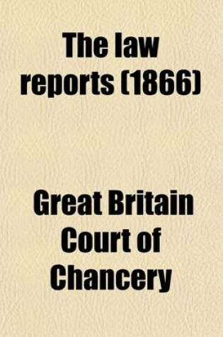 Cover of The Law Reports (Volume 1)