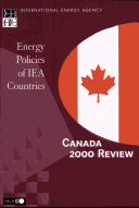 Book cover for Energy Policies Canada: 2000 Edition