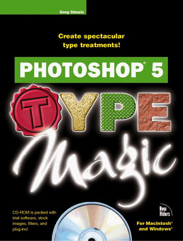 Book cover for Adobe Photoshop 5 Type Magic