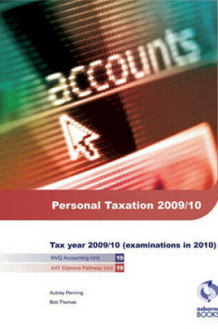 Cover of Personal Taxation 2009/10