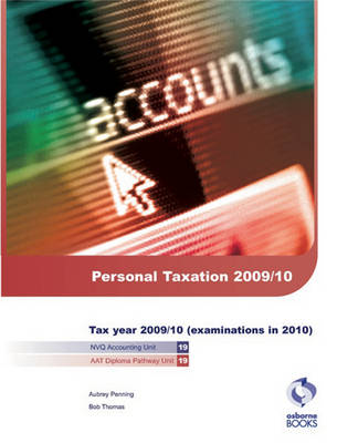 Book cover for Personal Taxation 2009/10