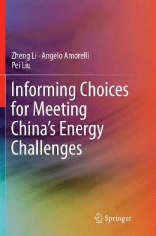 Cover of Informing Choices for Meeting China's Energy Challenges