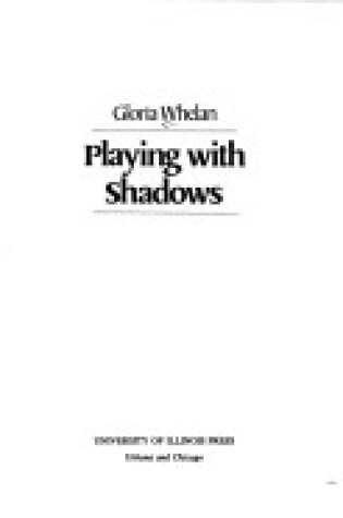 Cover of Playing with Shadows CB