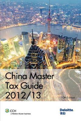 Book cover for China Master Tax Guide 2012/13