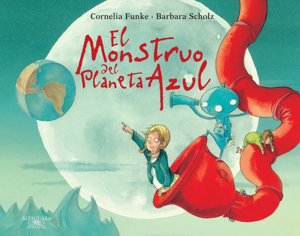 Book cover for El monstruo del planeta azul / The Monster from the Blue Planet