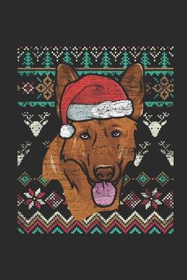 Book cover for Ugly Christmas Sweater - German Shepherd