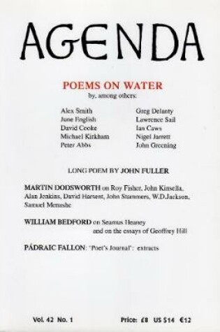 Cover of Poems On Water