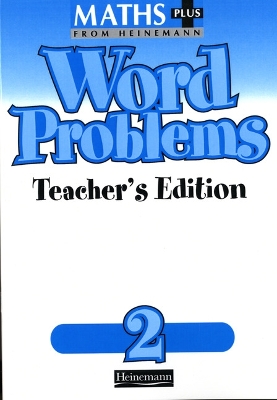 Cover of Maths Plus Word Problems 2: Teacher's Book