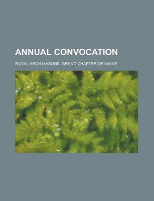 Book cover for Annual Convocation