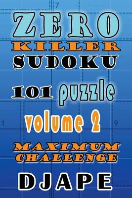 Book cover for Zero Killer Sudoku