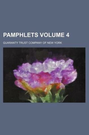 Cover of Pamphlets Volume 4