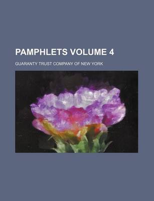 Book cover for Pamphlets Volume 4