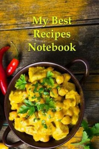 Cover of My Best Recipes Notebook