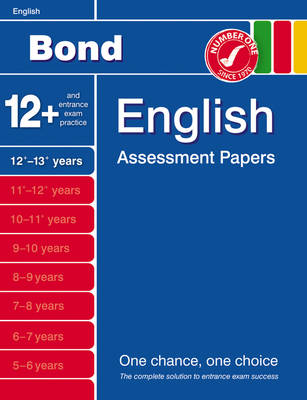 Book cover for Bond Sixth Papers in English 12-13+ Years