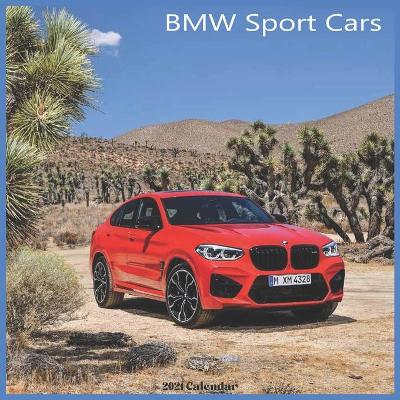 Book cover for BMW Sport Cars 2021 Calendar