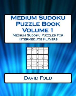 Book cover for Medium Sudoku Puzzle Book Volume 1