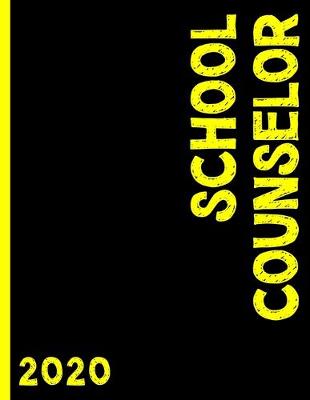Book cover for School Counselor (Yellow)