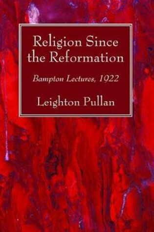 Cover of Religion Since the Reformation