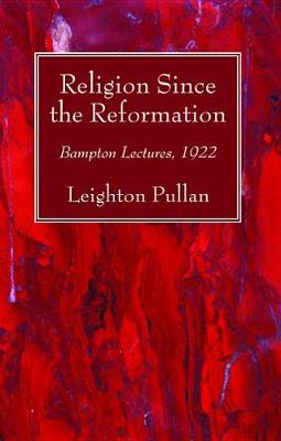 Book cover for Religion Since the Reformation