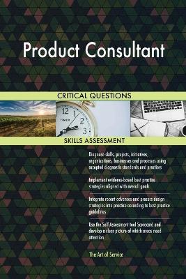 Book cover for Product Consultant Critical Questions Skills Assessment