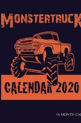 Cover of Monster Trucks Calendar 2020