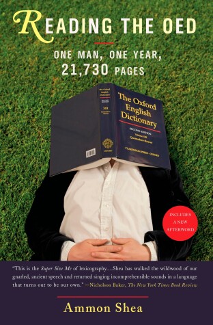 Book cover for Reading the OED