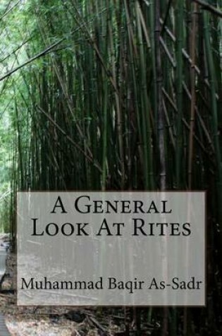 Cover of A General Look at Rites