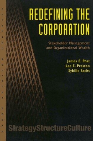 Cover of Redefining the Corporation