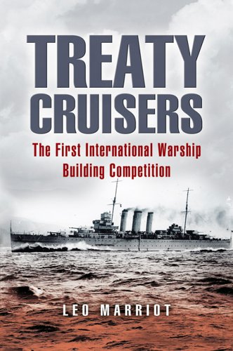 Book cover for Treaty Cruisers: the First International Warship Building Competition