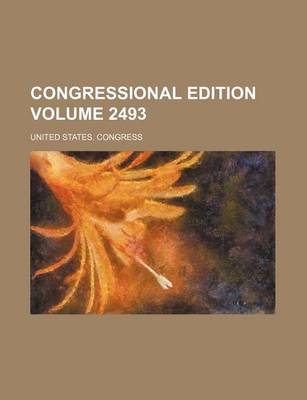 Book cover for Congressional Edition Volume 2493