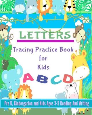 Book cover for Letters Tracing Practice Book for Kids