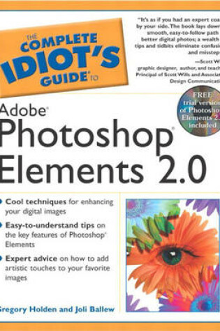 Cover of Complete Idiot's Guide to Adobe Photoshop Elements 2.0