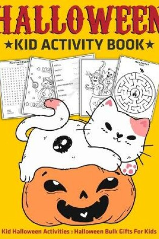 Cover of Halloween Kid Activity Book