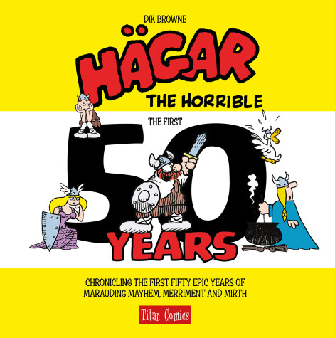 Book cover for Hagar the Horrible: The First 50 Years