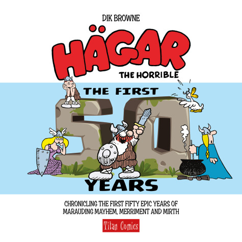 Book cover for Hagar the Horrible: The First 50 Years