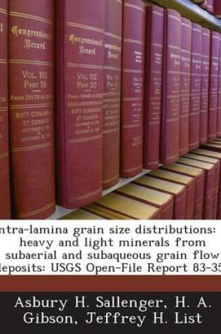 Cover of Intra-Lamina Grain Size Distributions