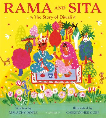 Book cover for Rama and Sita: The Story of Diwali