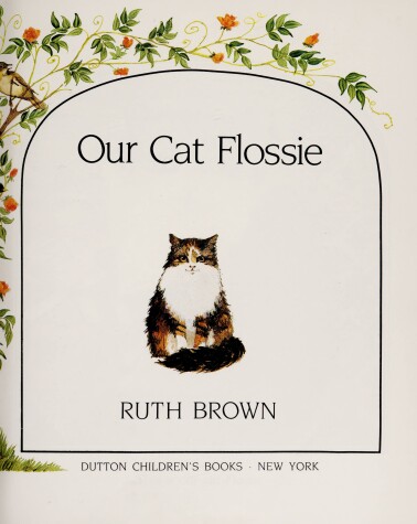 Book cover for Brown Ruth : Our Cat Flossie (Pbk)