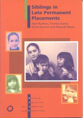 Book cover for Siblings In Late Permanent Placement